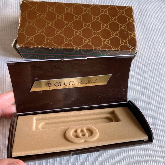 Vintage 1970s Authentic Gucci Accessory Collection Lighter Packaging & Box ONLY - Picture 4 of 14